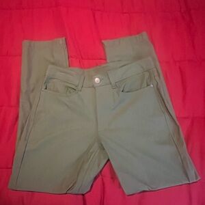 Swiss Tech Olive Green Men’s Performance Pants 30 X 30